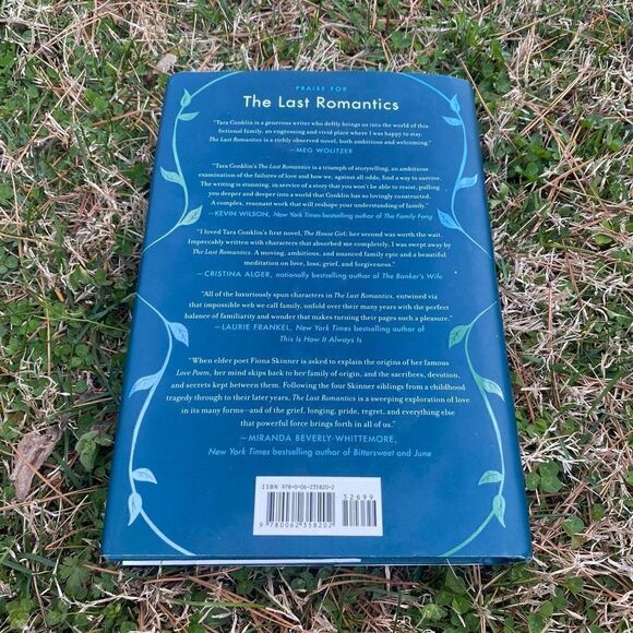 The Last Romantics by Tara Conklin Hardback Novel - Picture 2 of 2